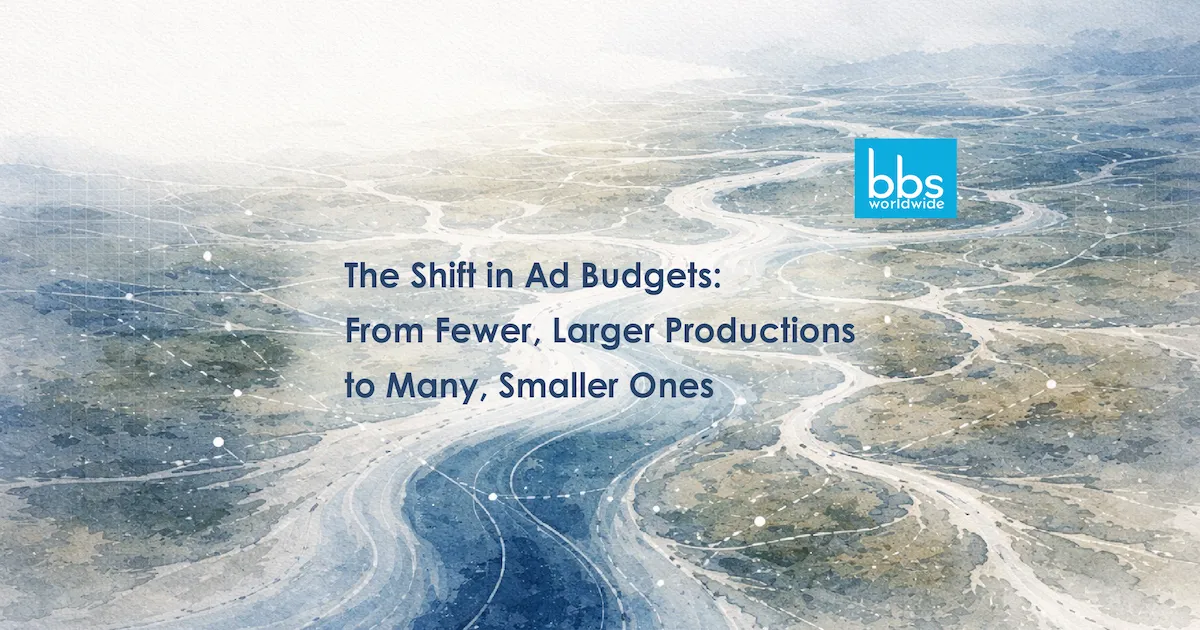 The Shift in Ad Budgets: From Fewer, Larger Productions to Many, Smaller Ones